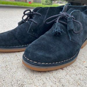 Real Suede Hush Puppies Bootie